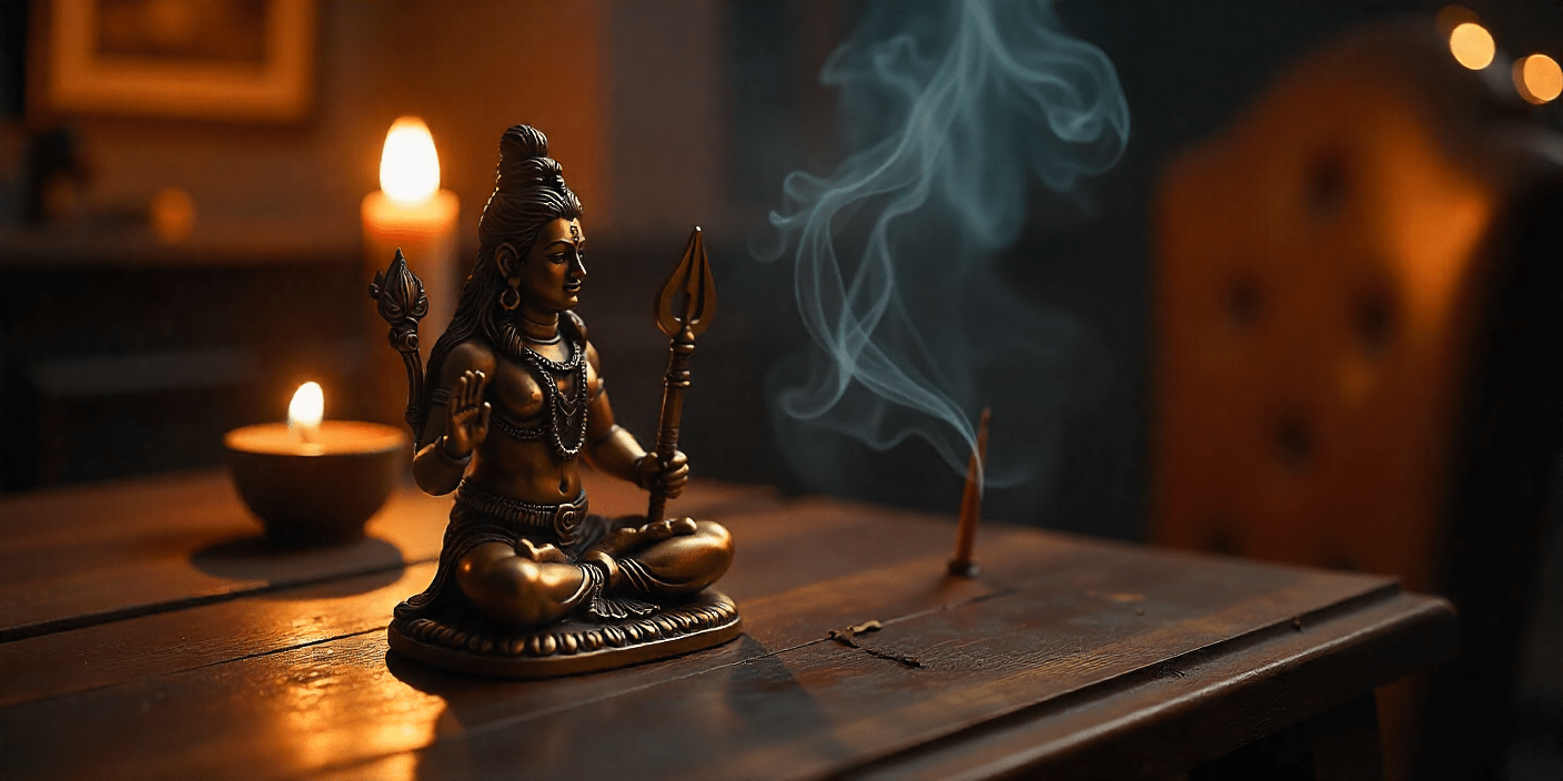 Stillness in Motion: The Yogic Energy of the Shiva Brass Idol - SwastikKripa | Pure Brass Idols | Home Decor & Gifting | Free Shipping.