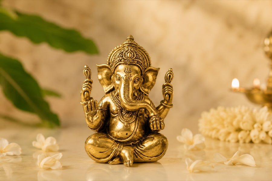 Brass Idol for Home Mandir in India: A Thoughtful Guide by Swastikkripa