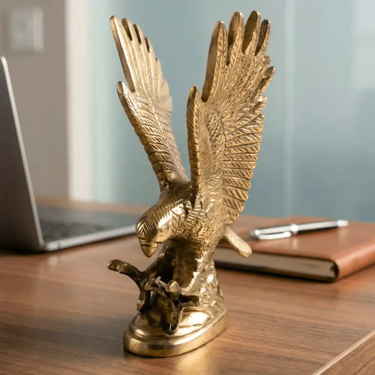 Pure Brass Eagle - Vastu & Power Remedy