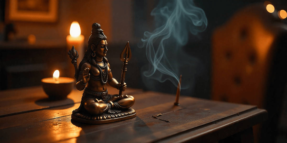 Stillness in Motion: The Yogic Energy of the Shiva Brass Idol - SwastikKripa | Pure Brass Idols | Home Decor & Gifting | Free Shipping.