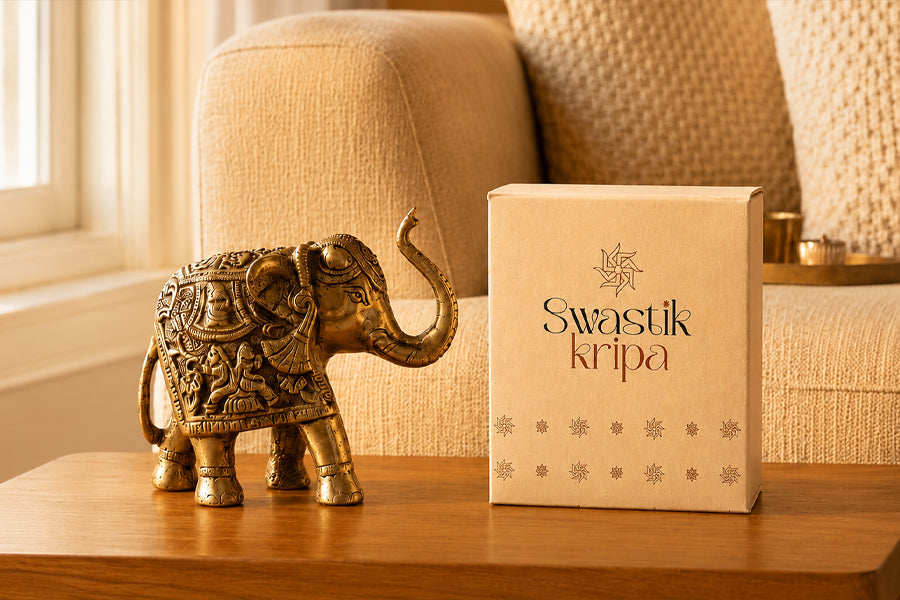 Brass Elephant Idol: Meaning, Benefits, and Importance in Vastu and Home Décor