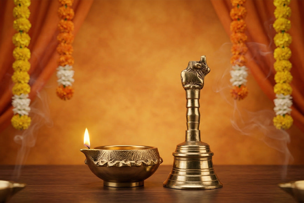 Buy Brass Pooja Items Online in India
