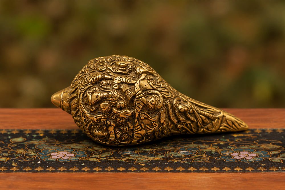 Brass Shankh: Meaning, Benefits, Vastu Significance & How to Place It at Home