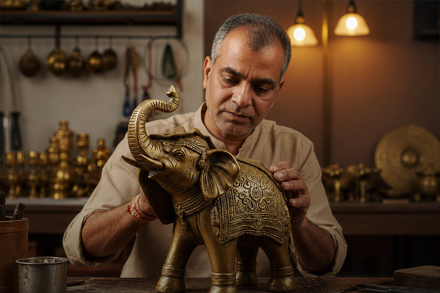 Handcrafted Brass Idols Online India: A Complete Buying Guide for Authentic Spiritual Decor