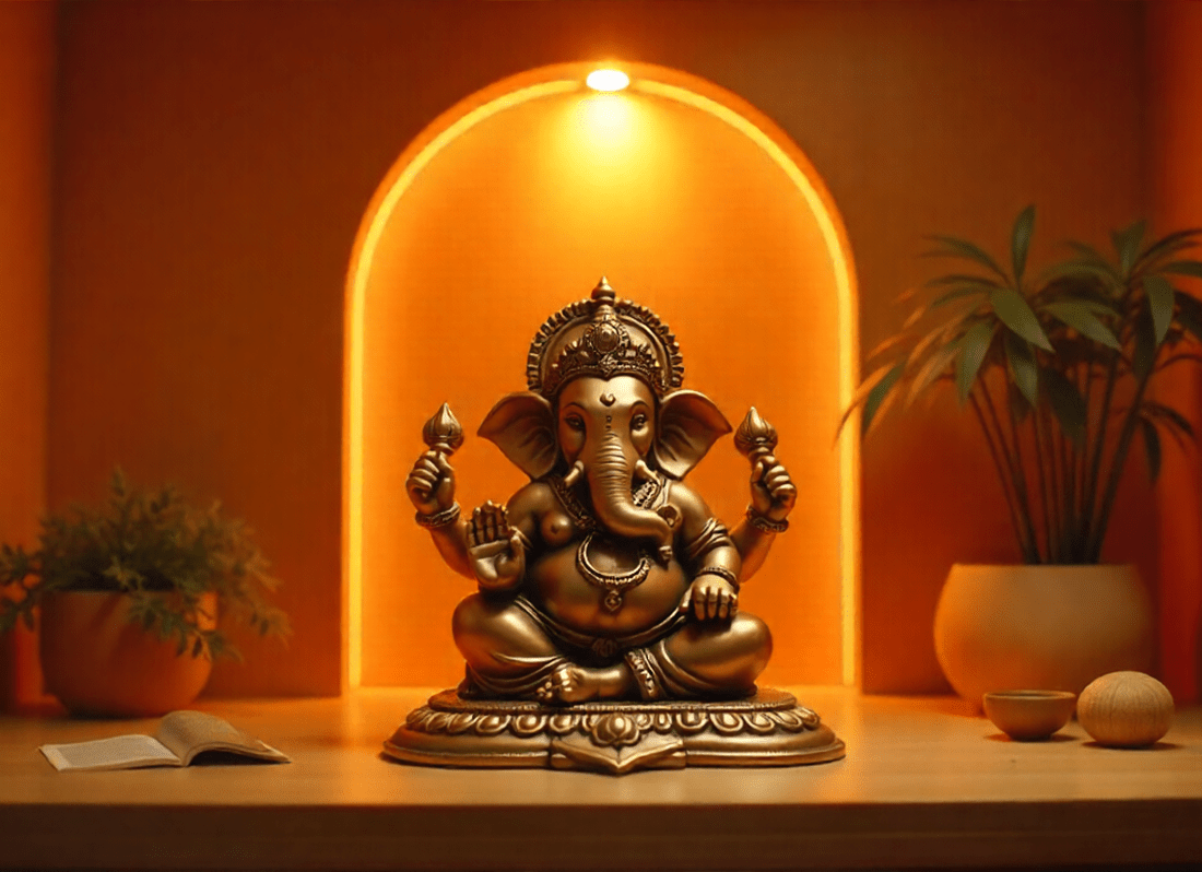 The Timeless Grace of the Ganesh Brass Idol: Art, Faith, and Heritage - SwastikKripa | Pure Brass Idols | Home Decor & Gifting | Free Shipping.