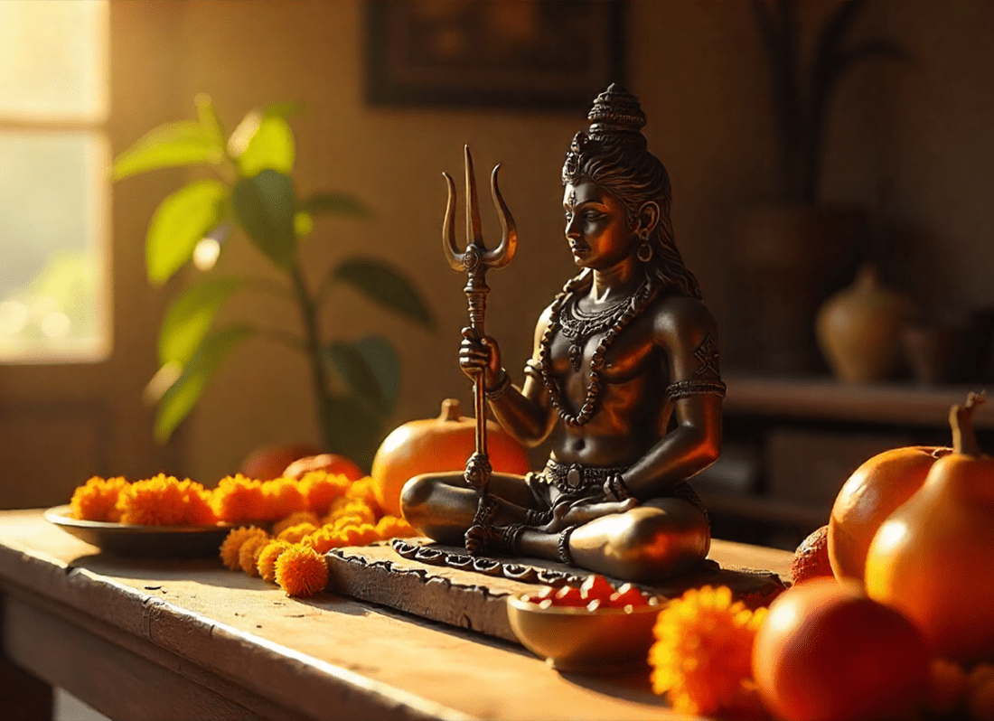 The Eternal Power of the Shiva Brass Idol: A Symbol of Strength and Peace - SwastikKripa | Pure Brass Idols | Home Decor & Gifting | Free Shipping.