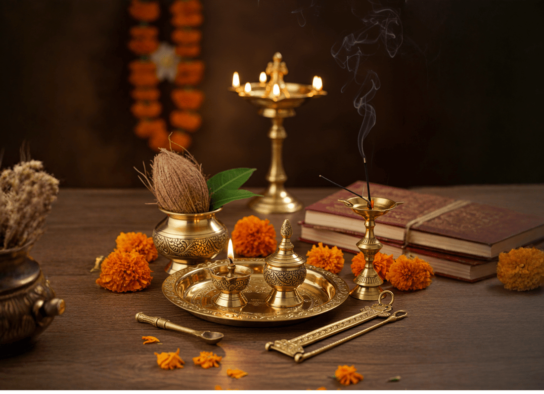 The Sacred Power of Brass Idols: Why Every Pooja Starts Here - SwastikKripa | Pure Brass Idols | Home Decor & Gifting | Free Shipping.