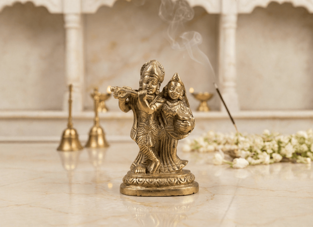 Top 6 Brass Idols for Home Temple - SwastikKripa | Pure Brass Idols | Home Decor & Gifting | Free Shipping.