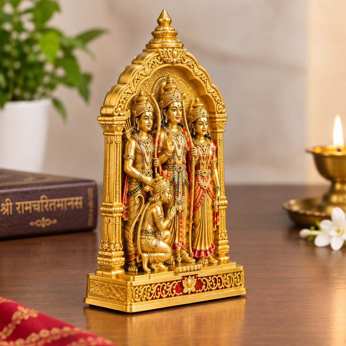 Ram Darbar Pocket Temple - Gold Coated (Testing Product)