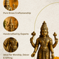 Antique Brass Lord Vishnu Idol – Preserver of Balance & Cosmic Order