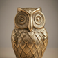 Pure Brass Owl Figurine – Handcrafted Symbol of Wisdom, Knowledge & Protection